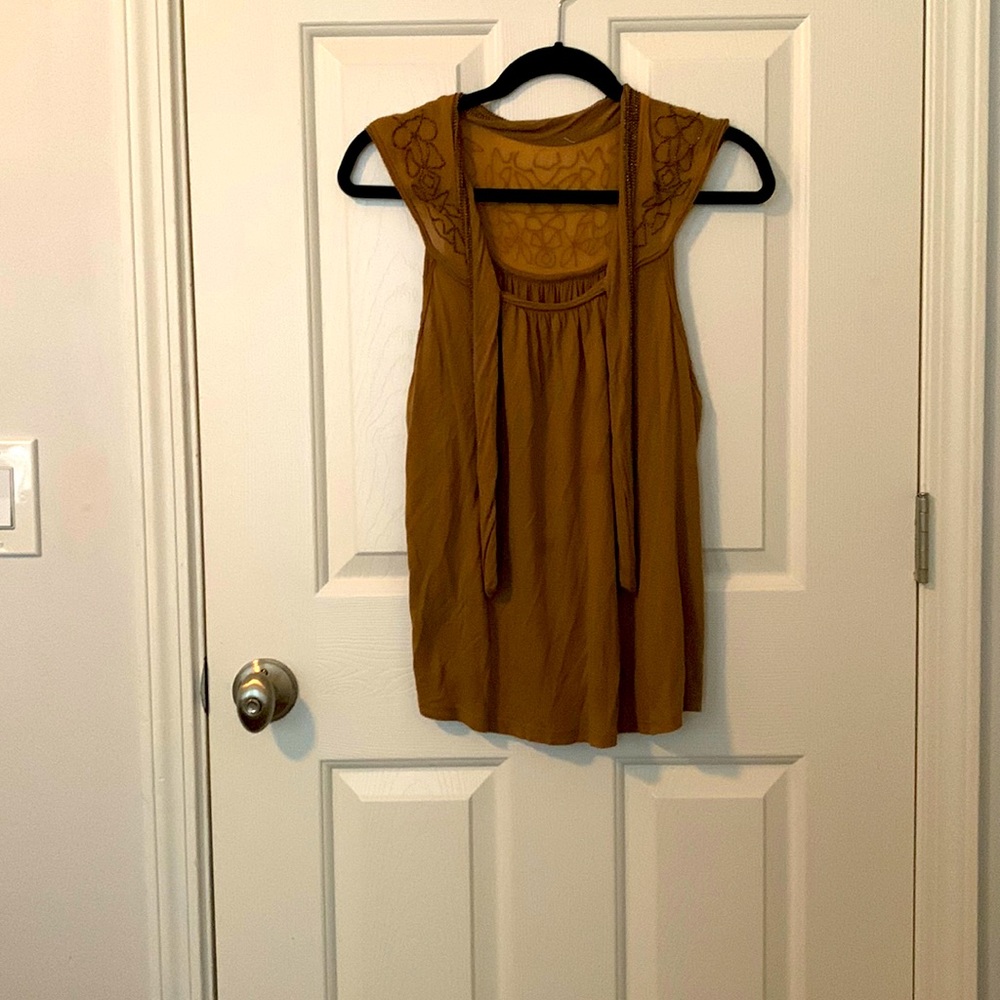 Free People Beaded Top